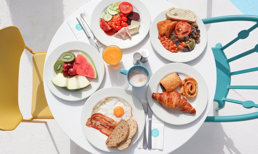 Morning to noon late breakfast Hotel Gold By Marina Playa del Inglés